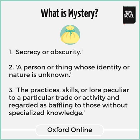 myuster|mystery meaning in.